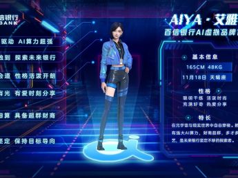 百信银行AIYA上榜新智元“元宇宙新人类TOP10”