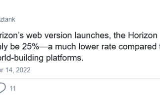 Meta正在开发Horizon Worlds的Web版 加大元宇宙受众接触面