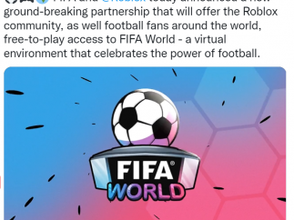 国际足联在 Roblox 元宇宙中推出虚拟生态系统“FIFA World”