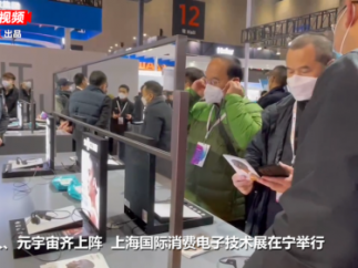 虚拟人、元宇宙齐上阵 上海国际消费电子技术展在宁举行