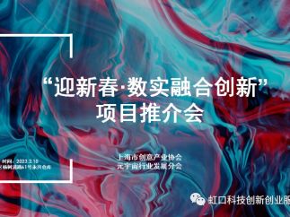 上海市创意产业协会元宇宙行业发展分会迎新春——数实融合创新项目推介会成功召开 | 区有料