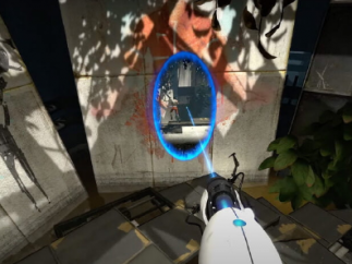 射击解谜游戏《传送门2》已完全支持 VR 模式