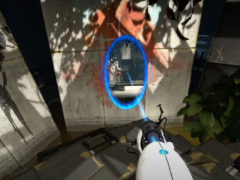 射击解谜游戏《传送门2》已完全支持 VR 模式
