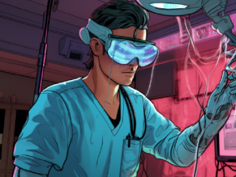 骨外科医生在 VR 中成功进行肩关节置换手术