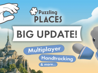 VR 拼图游戏《Puzzling Places》增加多人游戏、手部追踪支持等