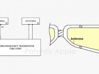美国专利商标局公布了苹果公司的一项智能眼镜专利申请