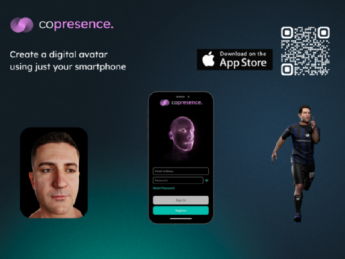 Copresence 宣布其 3D 虚拟化身解决方案取得新突破