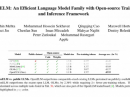 苹果推出开放语言模型OpenELM
